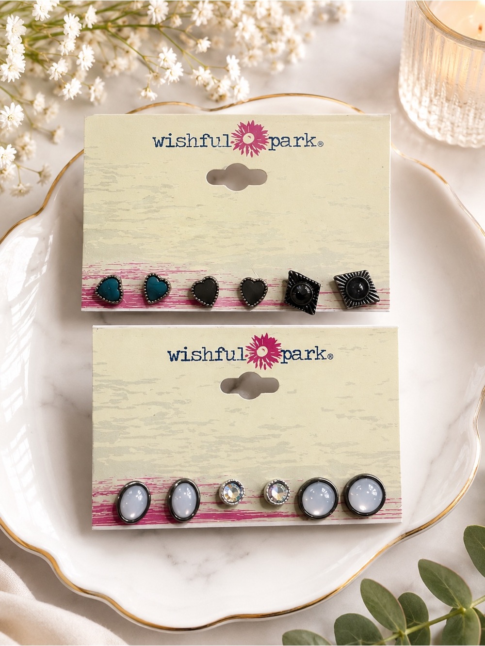 ✨ Wishful Park Stud Earrings Multipack – 6 Pairs